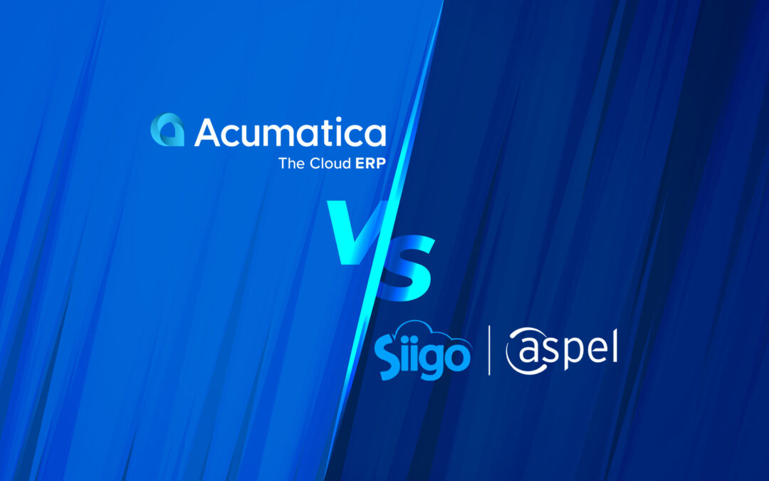 Acumatica vs Siigo Aspel: ¿Qué ERP en la nube es mejor para tu empresa en México?